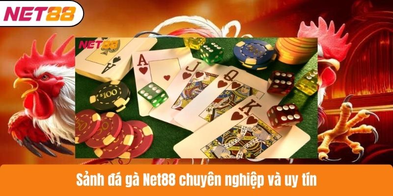 Sảnh đá gà Net88 chuyên nghiệp và uy tín