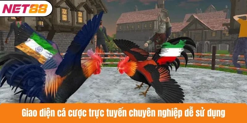 Giao diện cá cược trực tuyến chuyên nghiệp dễ sử dụng