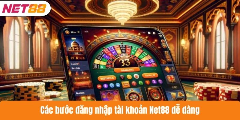 Các bước đăng nhập tài khoản Net88 dễ dàng