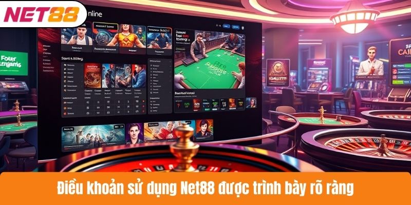 Điều khoản sử dụng Net88 được trình bày rõ ràng