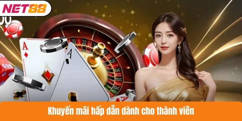 Khuyến mãi hấp dẫn dành cho thành viên