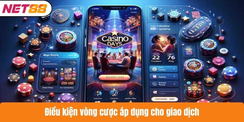 Điều kiện vòng cược áp dụng cho giao dịch